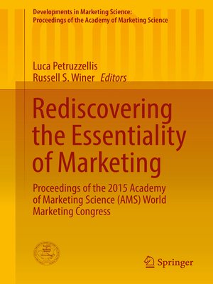 cover image of Rediscovering the Essentiality of Marketing